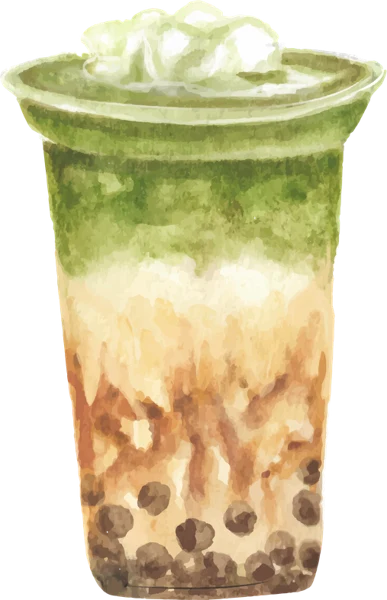 Watercolor local favourites illustration